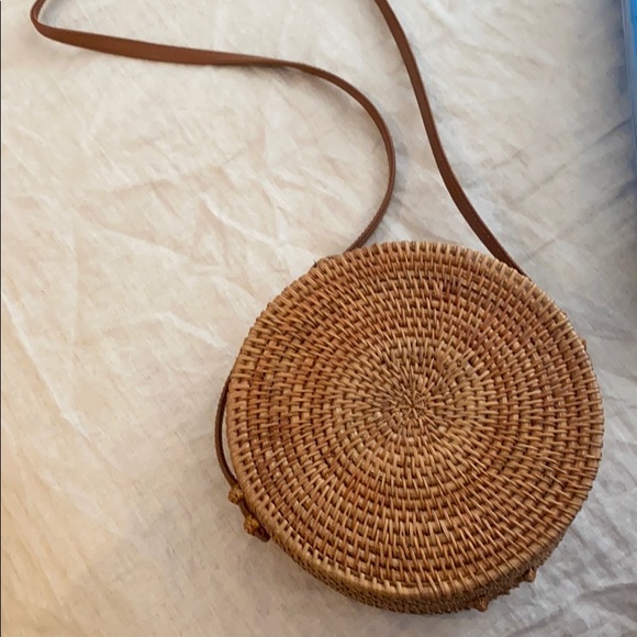 Handbags - Rattan cross body purse